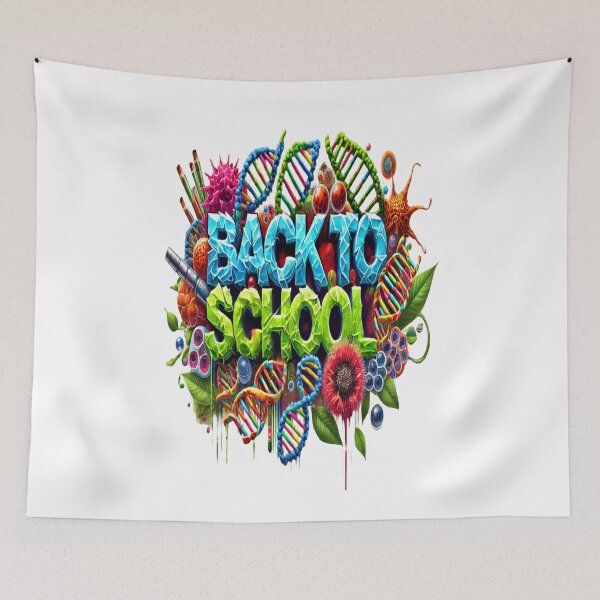 Item preview, Back to School Biology Graffiti designed and sold by FashionFusionFL.