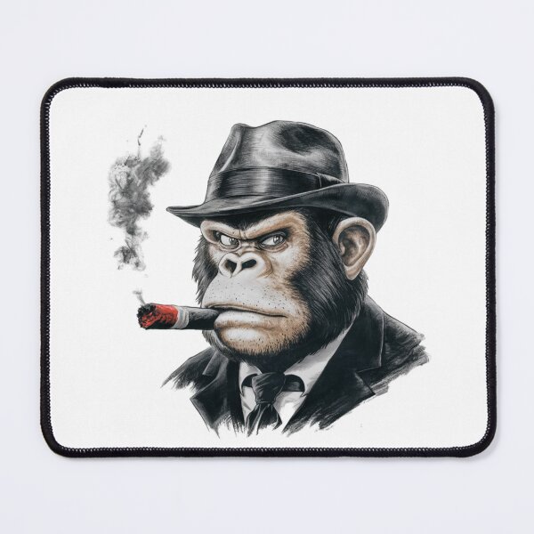 Item preview, Mob Boss, Ape, Cigar, funnyfits70, Humor, Funny designed and sold by FunnyFits70.