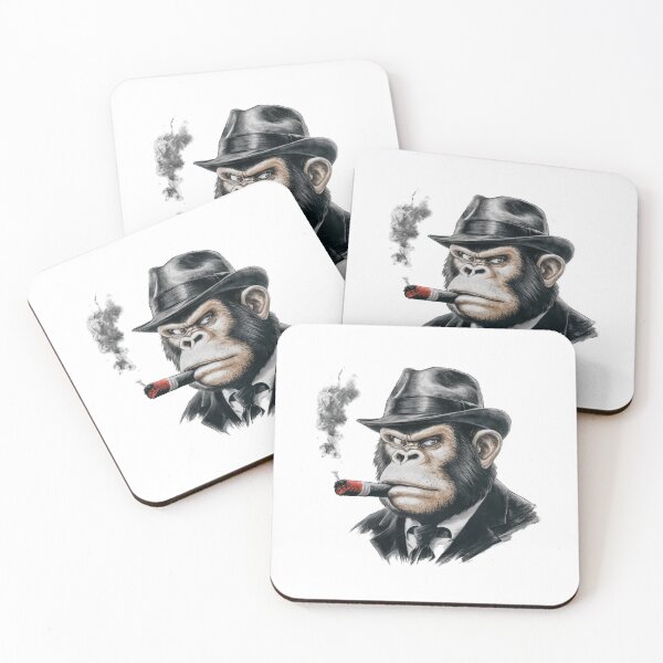 Item preview, Mob Boss, Ape, Cigar, funnyfits70, Humor, Funny designed and sold by FunnyFits70.