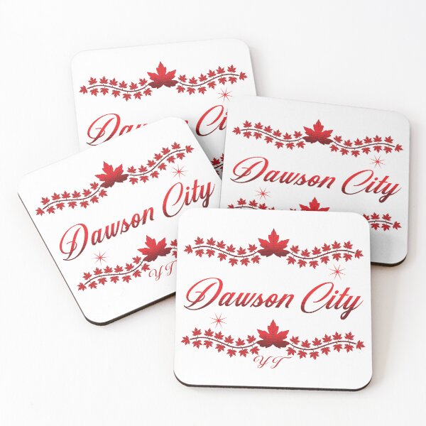 Item preview, Dawson City Yukon in a Big Bold and Red Design from Tjays on a Cool designed and sold by TJays.