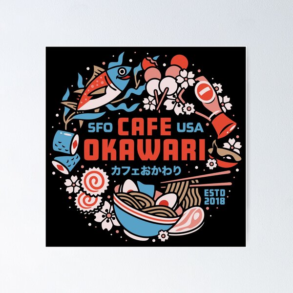 Item preview, Cafe Okawari designed and sold by jacksontvs.