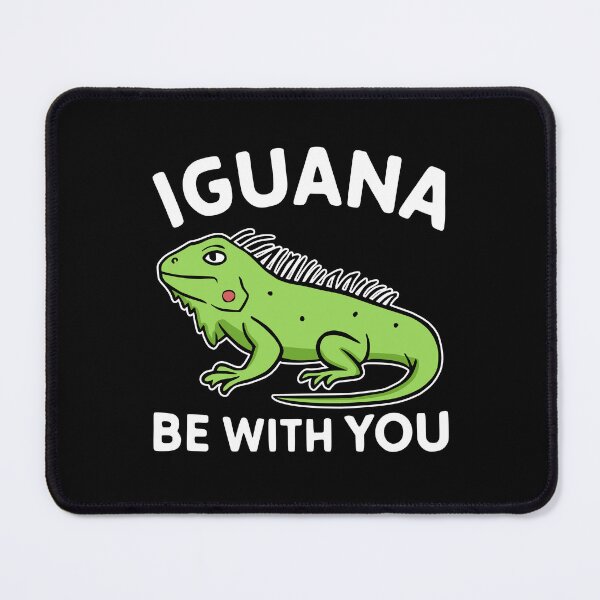 Item preview, Iguana Be With You! Cute Iguana Pun White designed and sold by PMCreative.