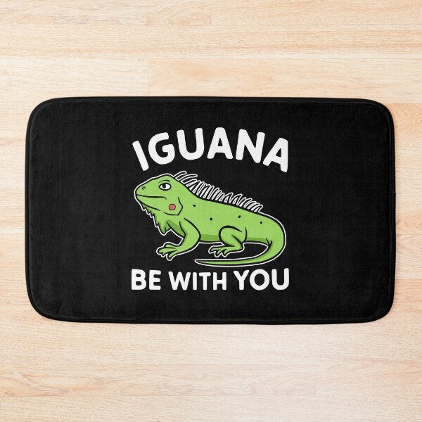 Item preview, Iguana Be With You! Cute Iguana Pun White designed and sold by PMCreative.