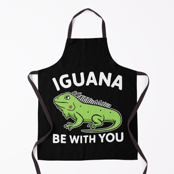 Item preview, Iguana Be With You! Cute Iguana Pun White designed and sold by PMCreative.