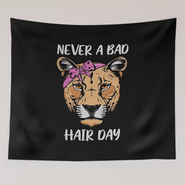 Item preview, Puma Gift Never A Bad Hair Day Women Puma designed and sold by DSWShirts.