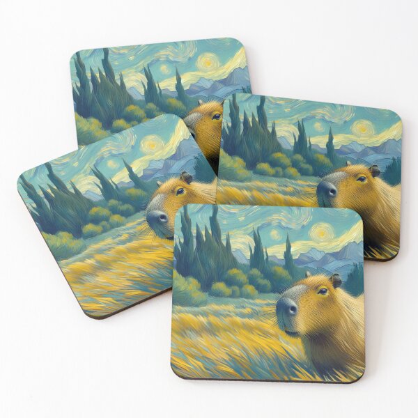 Item preview, Capybara Art #36 | Capybara Lovers designed and sold by ksgraphics222.