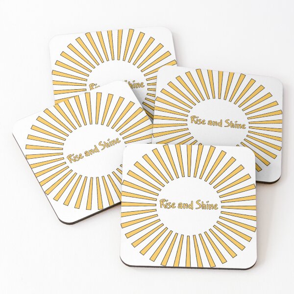 Item preview, Rise and shine, sun and text 1 designed and sold by ZorianArt.