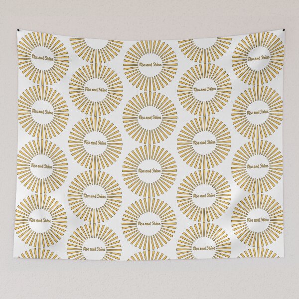Item preview, Rise and shine, sun and text 1 designed and sold by ZorianArt.