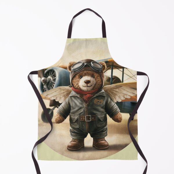 Item preview, Airman Teddy Bear designed and sold by Attic-Junk.