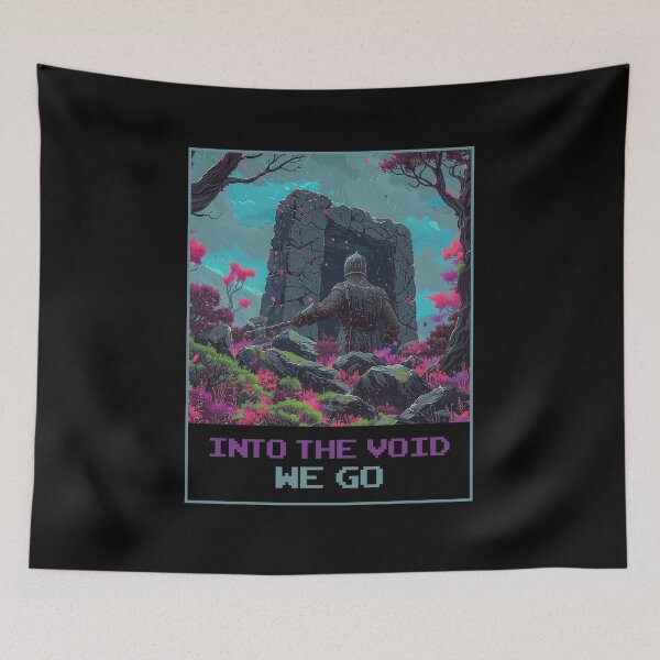 Item preview, Into The Void We Go designed and sold by MagicAxe.