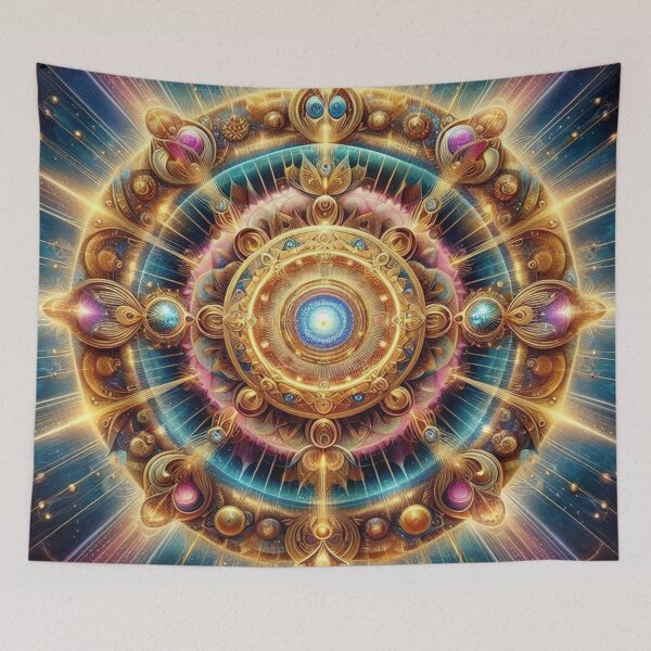 Item preview, 174 Hz Healing Solfeggio Frequency Mandala designed and sold by Simplybe1.
