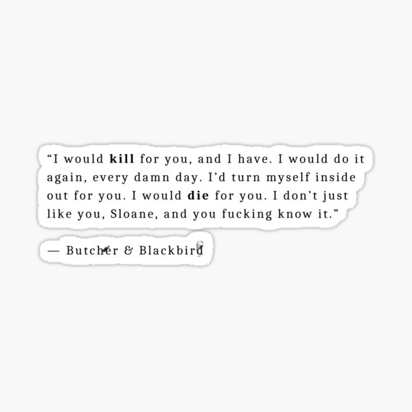 Item preview, Butcher & Blackbird by Brynne Weaver | The Ruinous Love Trilogy  designed and sold by grace-gn.