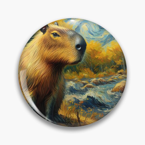 Item preview, Capybara Art #37 | Capybara Lovers designed and sold by ksgraphics222.