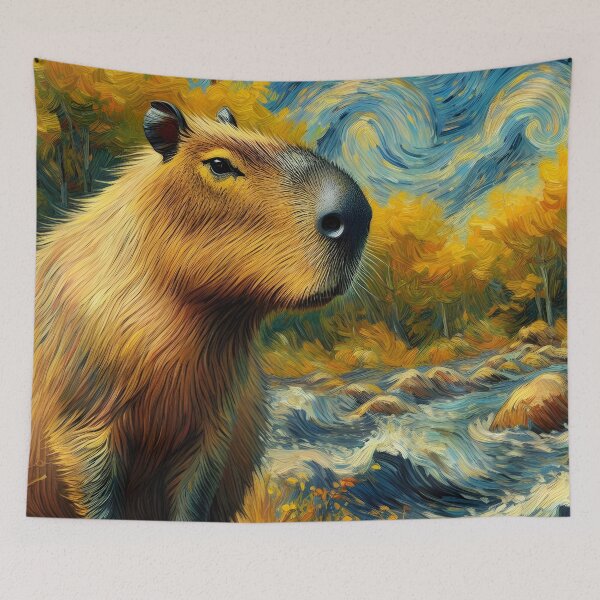 Item preview, Capybara Art #37 | Capybara Lovers designed and sold by ksgraphics222.