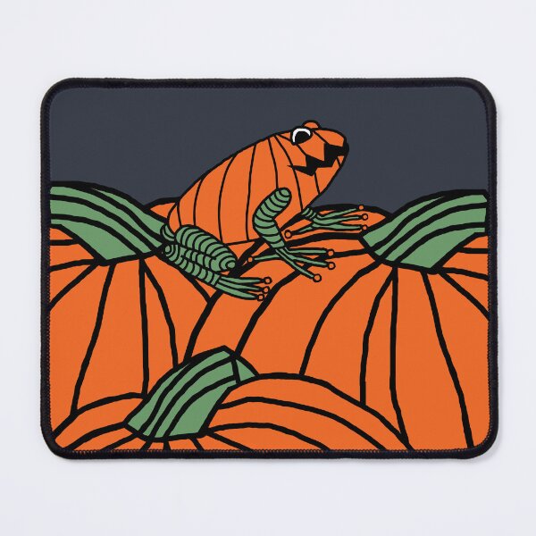 Item preview, Hidden Frog on Halloween Pumpkin Pile designed and sold by ellenhenry.