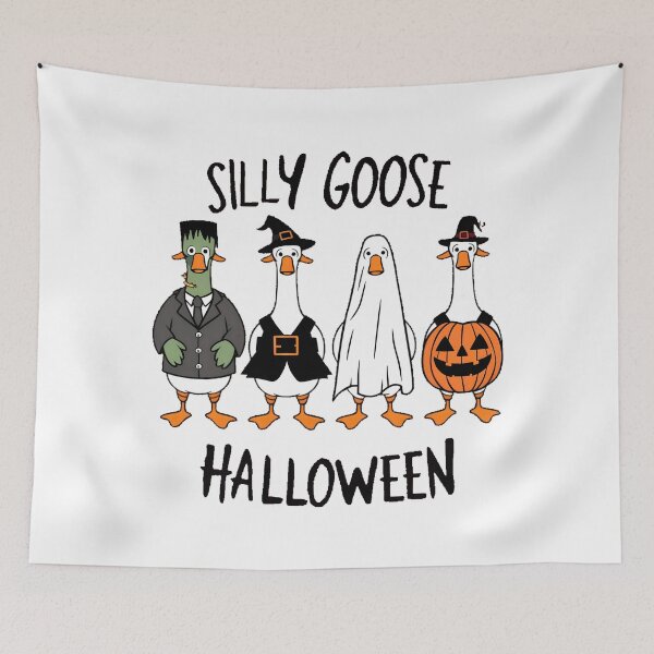 Item preview, Cute Silly Goose Halloween designed and sold by PlanetMarker.
