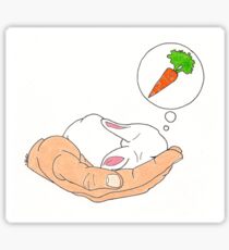 Carrot dream Sticker