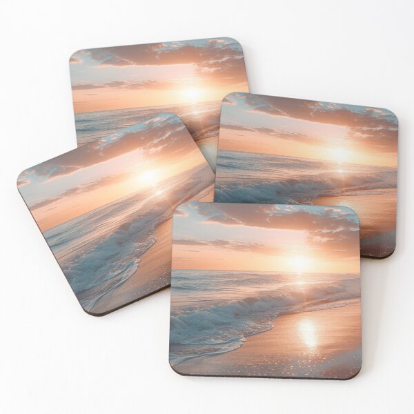 Item preview, Tranquil Beach Scene designed and sold by Divinitree.