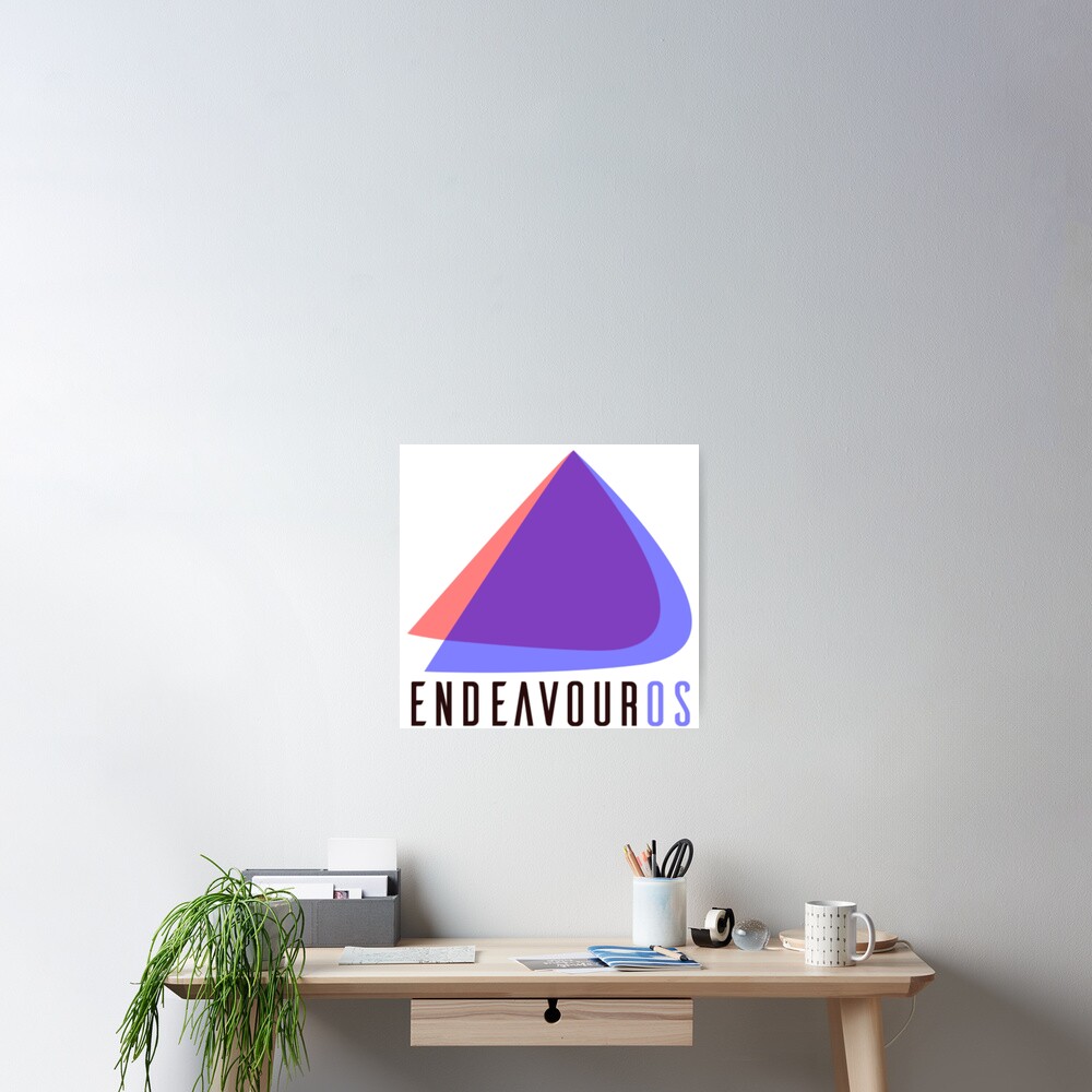 Item preview, Poster designed and sold by EndeavourOS.