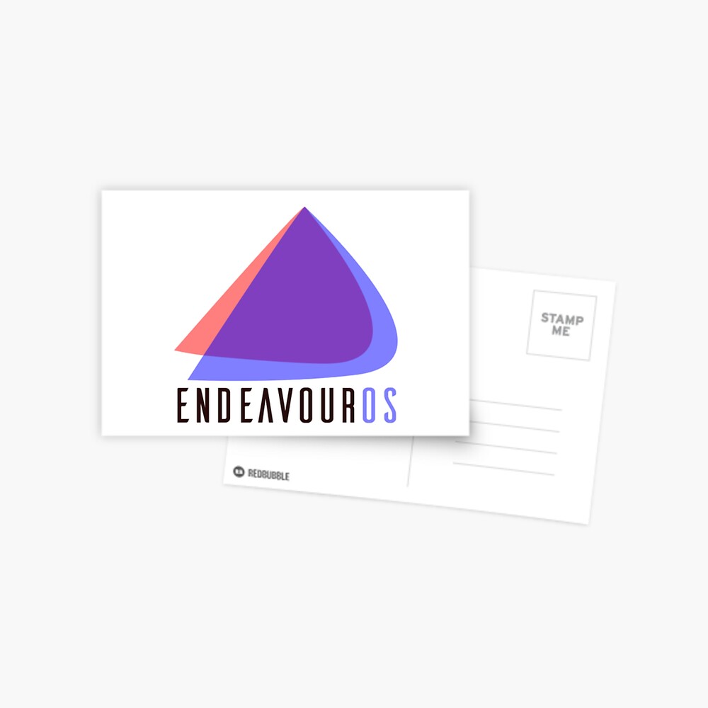 Item preview, Postcard designed and sold by EndeavourOS.