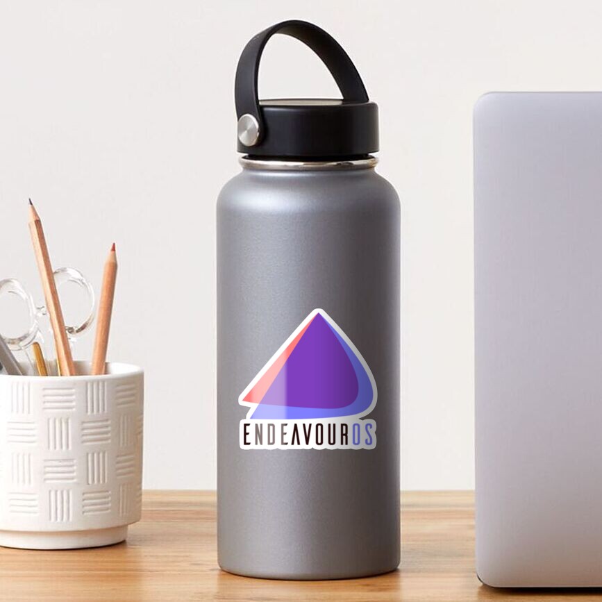 Item preview, Glossy Sticker designed and sold by EndeavourOS.