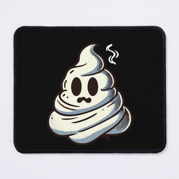 Item preview, Funny Poop Poop Feces Ghost Humorous designed and sold by LuminOrb.