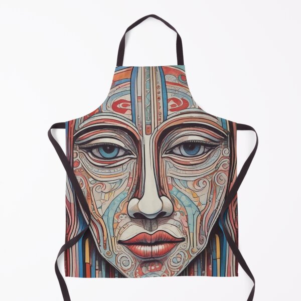 Aperçu de l'œuvre Visage abstrait créée et vendue par GasconyPassion.