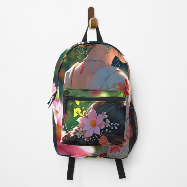 Item preview, Charming lady and pink flowers. designed and sold by PatDoArt.