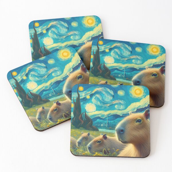 Item preview, Capybara Art #38 | Capybara Lovers designed and sold by ksgraphics222.