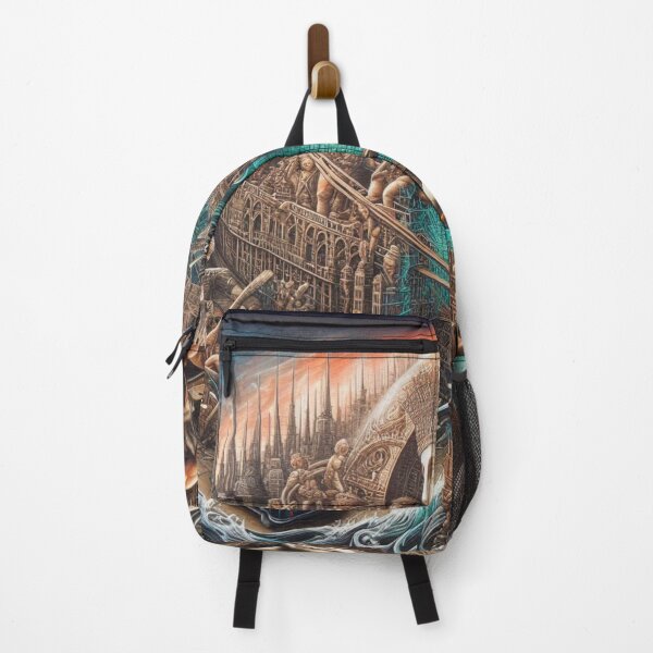 Item preview, Mythical Global City  designed and sold by Amber-Lee-Art.