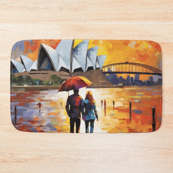Item preview, Couple in the Rain in Sydney designed and sold by Rtymer.