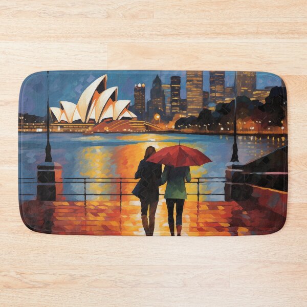 Item preview, Couple in the Rain in Sydney designed and sold by Rtymer.
