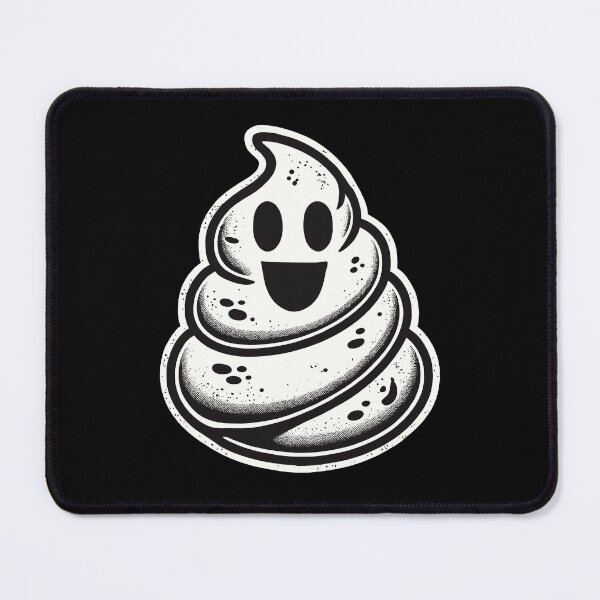 Item preview, Funny Poop Pile Feces Ghost Humorous designed and sold by LuminOrb.