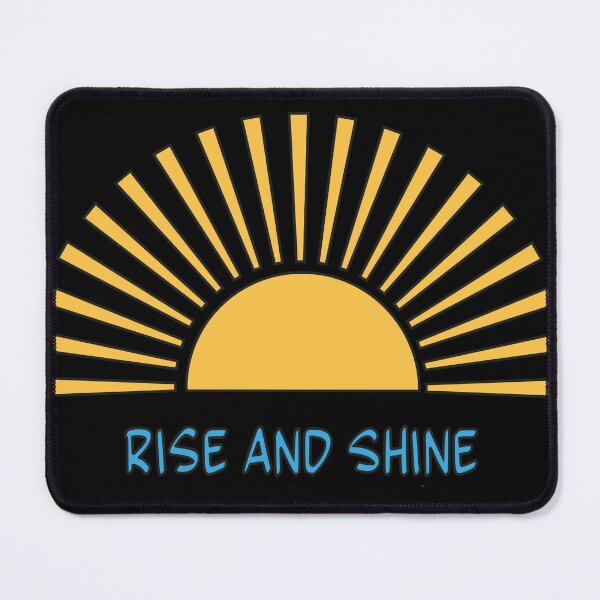 Item preview, Rise and shine, sun and text designed and sold by ZorianArt.