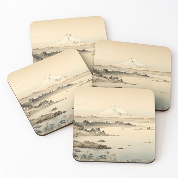 Item preview, Ukiyo-e - Enoshima Island designed and sold by KootenayDesigns.