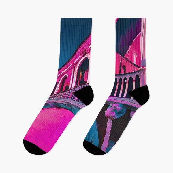 Item preview, VENICE RIALTO BRIDGE NEON CITY designed and sold by milestotreasure.