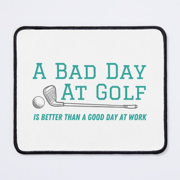 Item preview, Bad Day At Golf Men's Outdoor Apparel designed and sold by Tammy Marie Russell.