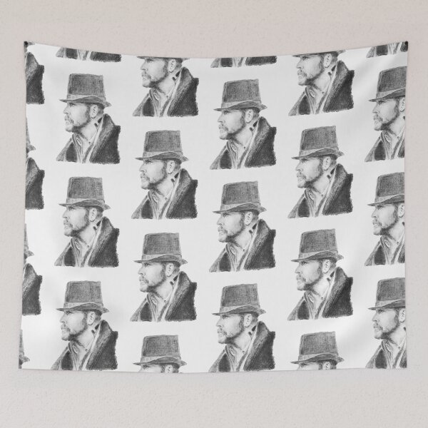 Item preview, Film Taboo, original drawing of Tom Hardy as Delaney designed and sold by Jennifer Morcom.