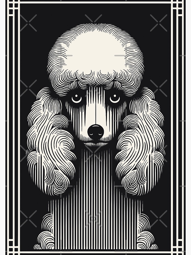 Thumbnail 3 of 3, Journal, Poodle Halloween & Grunge Aesthetic designed and sold by K9ish.