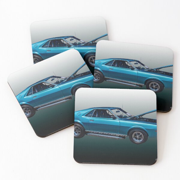 Item preview, Blue 1969 AMC AMX Photo, Classic American Muscle Car Art, Iconic Retro Automotive, Vintage Two-Seater Sports Car Decor designed and sold by Bryan Spellman.