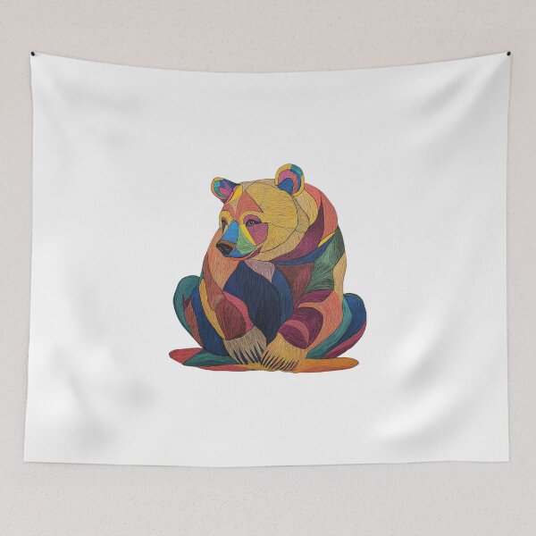 Item preview, Charming Bear Art | Cute Animal Design for Gifts and Everyday Products designed and sold by harmzk90.