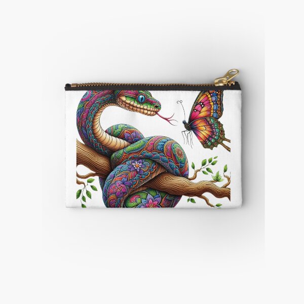 Item preview, Unexpected Encounter: Snake and Butterfly designed and sold by Migue Design.