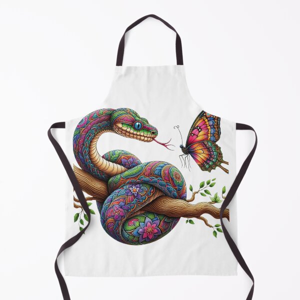 Item preview, Unexpected Encounter: Snake and Butterfly designed and sold by Migue Design.