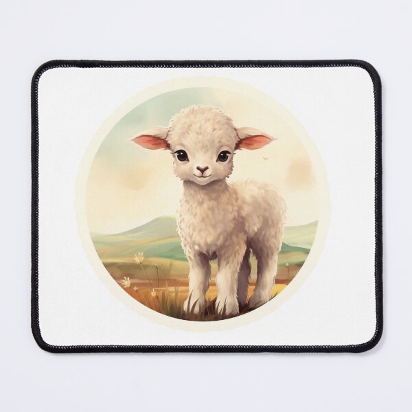 Artikelvorschau, Süßes Lamm // kleines Lamm // Blumen // majestätisch // Lamm Poster // Baby Lamm entworfen und verkauft von SMARTKIT DESIGNAGENCY.