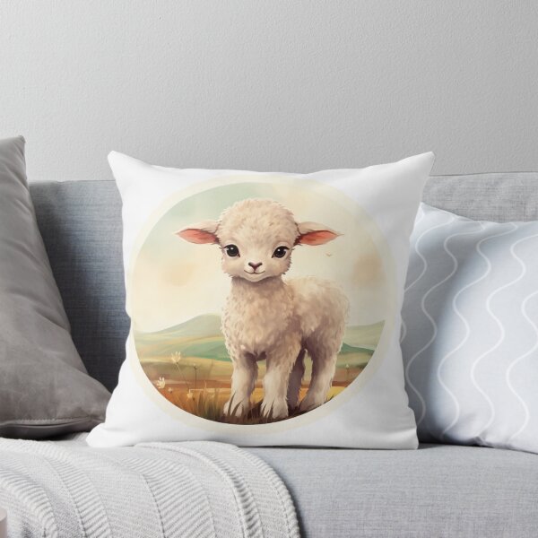Item preview, Cute lamb // little lamb // flowers // majestic // lamb poster // baby lamb designed and sold by SMARTKIT  DESIGNAGENCY.