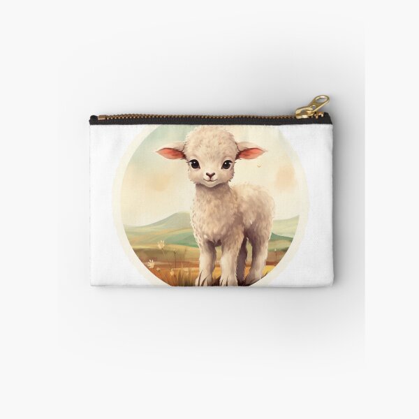 Item preview, Cute lamb // little lamb // flowers // majestic // lamb poster // baby lamb designed and sold by SMARTKIT  DESIGNAGENCY.