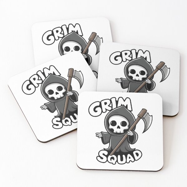 Item preview, Cute Grim Reaper Grim Squad designed and sold by PlanetMarker.