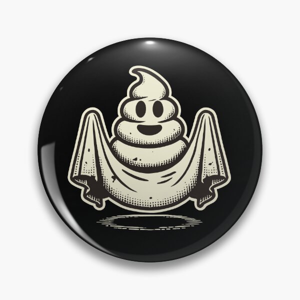 Item preview, Funny Poop Feces Ghost Humorous designed and sold by LuminOrb.