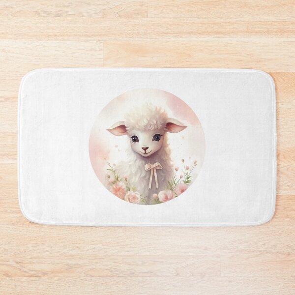 Item preview, Cute lamb // little lamb // flowers // majestic // lamb poster // baby lamb designed and sold by SMARTKIT  DESIGNAGENCY.