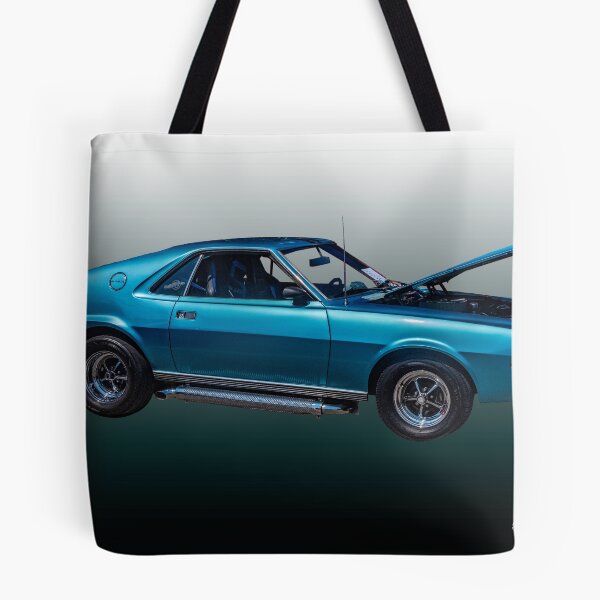 Item preview, Blue 1969 AMC AMX Photo, Classic American Muscle Car Art, Iconic Retro Automotive, Vintage Two-Seater Sports Car Decor designed and sold by Bryan Spellman.